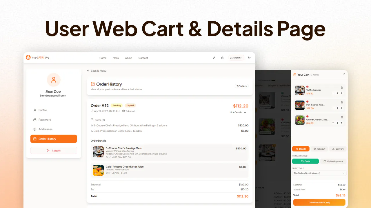 FoodPilot | Restaurant Management System gallery image