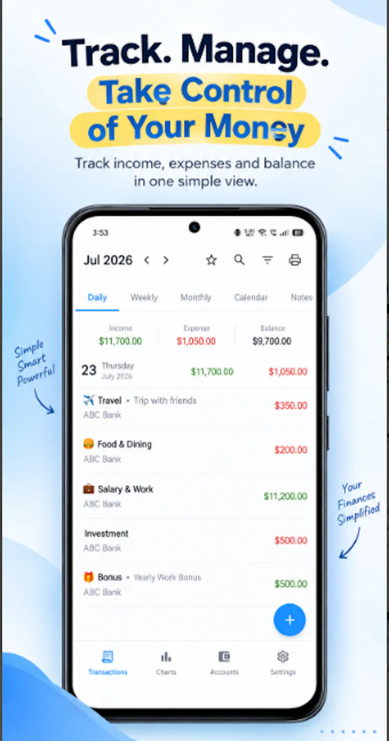 Finloop - Expense & Budget screenshot 1