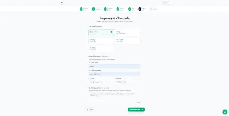 CleanQuote.ai screenshot 8