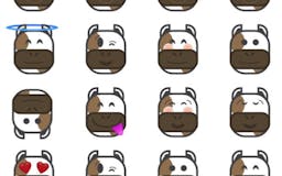 eMOOjis - cow emojis media 2