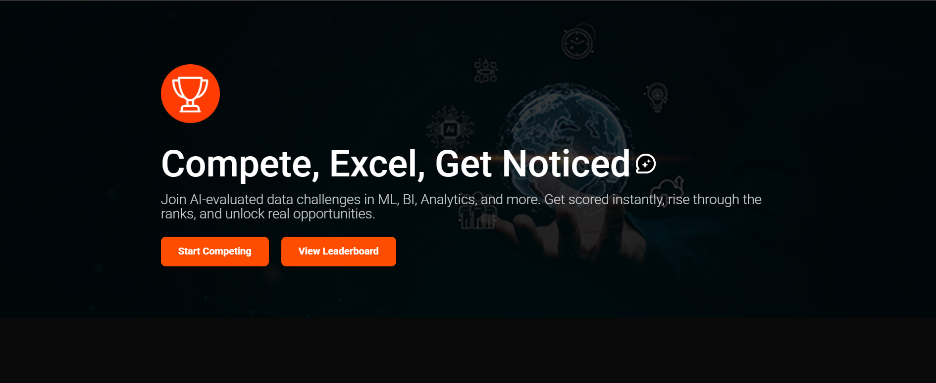 CompeteX by PangaeaX - Screenshot 2 showing product features and functionality