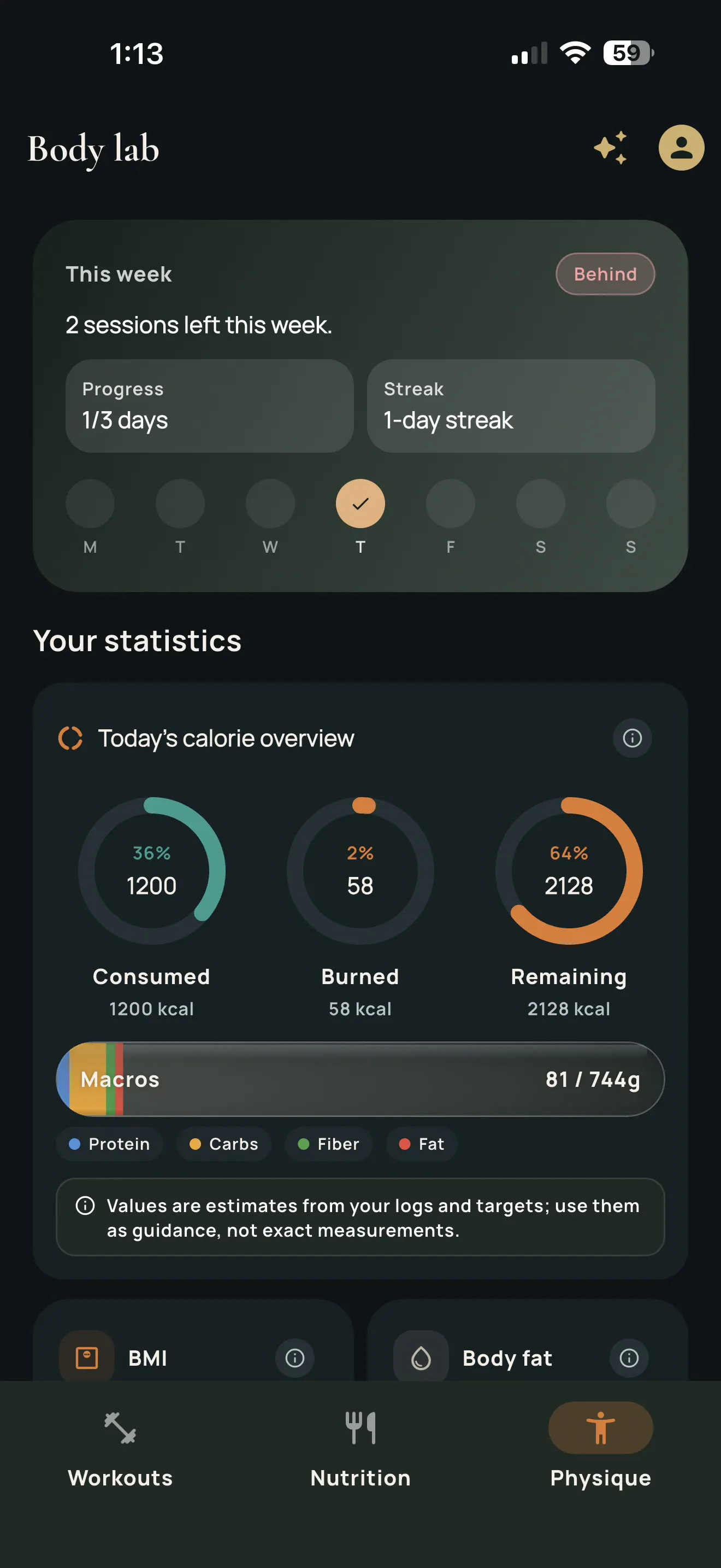 LiftMind – AI Fitness Coach 截图 1