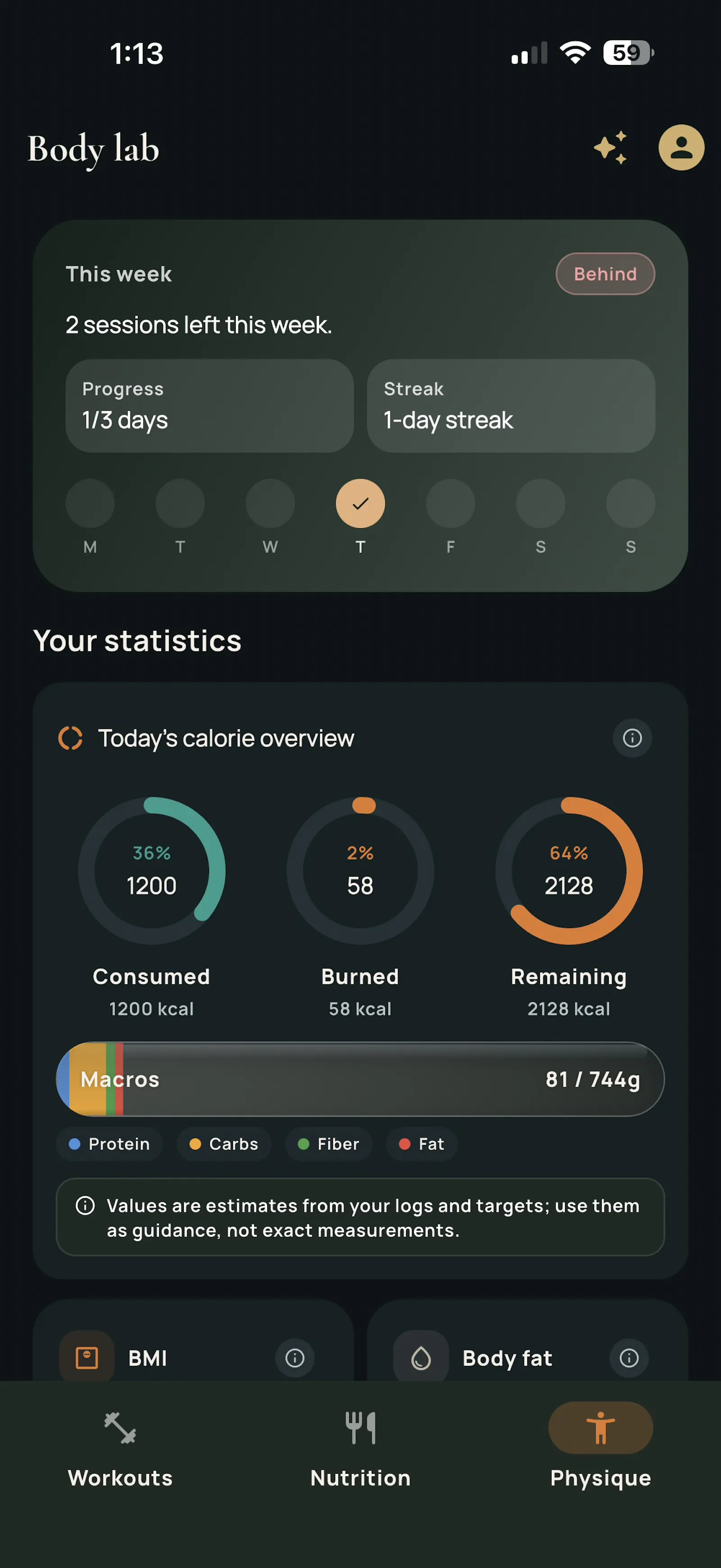 LiftMind – AI Fitness Coach screenshot 1