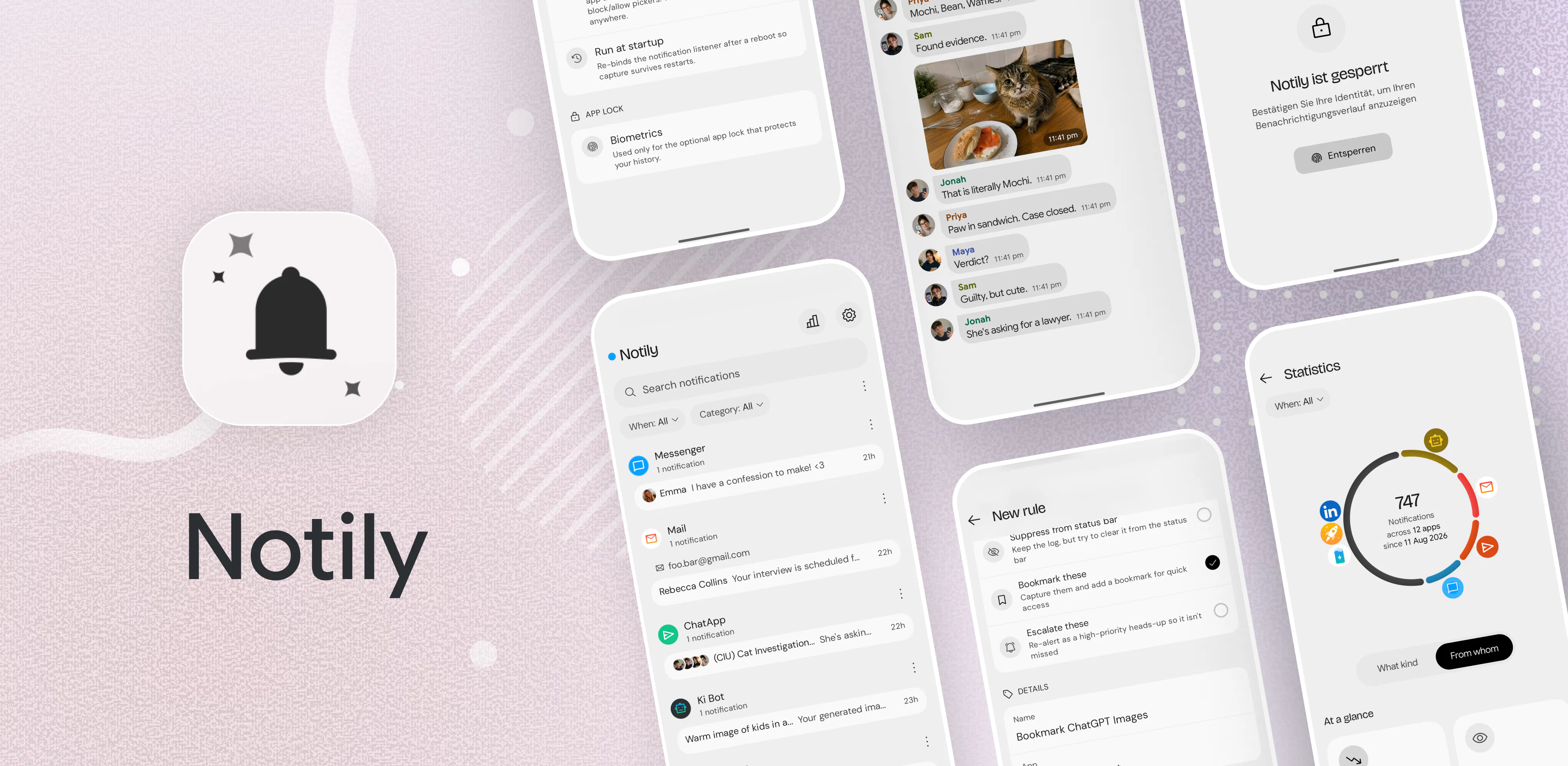 Notily: Beautiful Notification History! gallery image