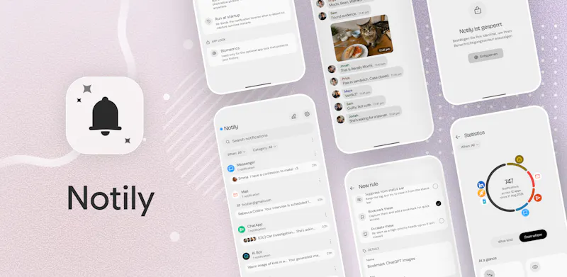 Notily: Beautiful Notification History! screenshot 2