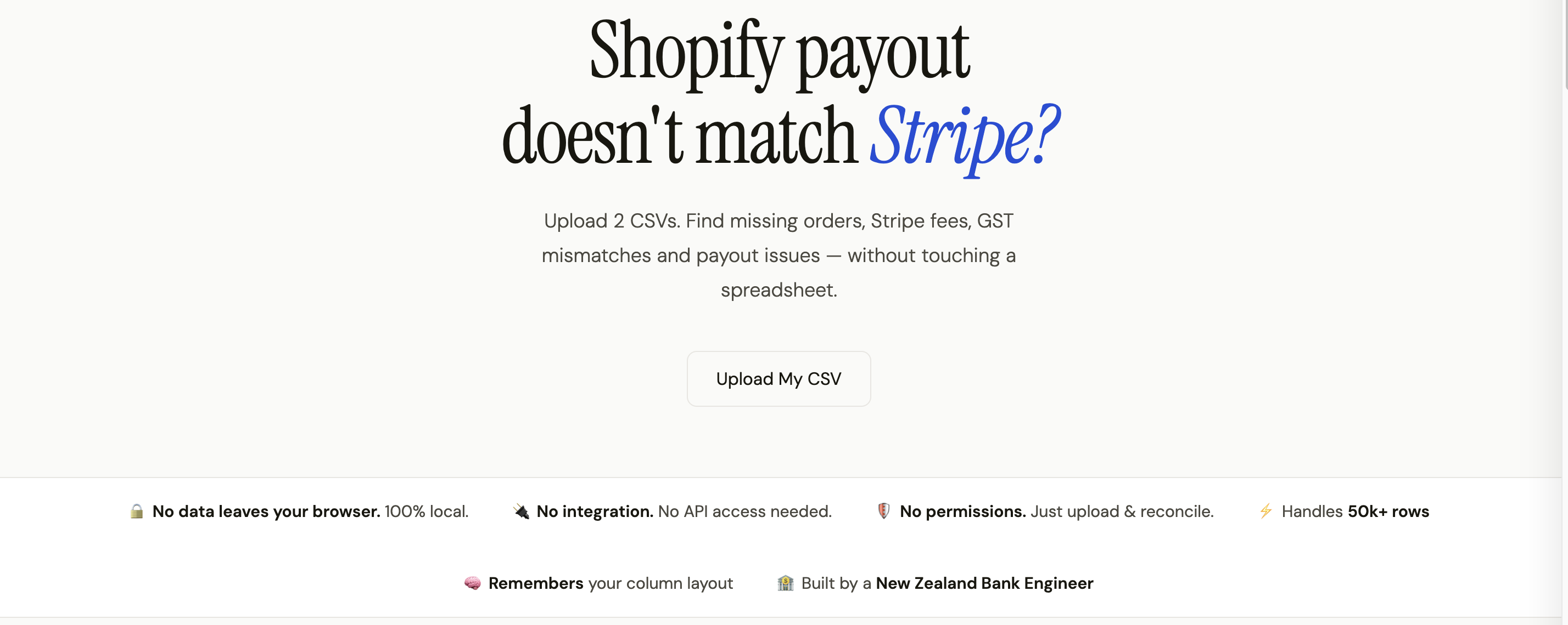 Reconcra — Shopify & Stripe Reconciler gallery image