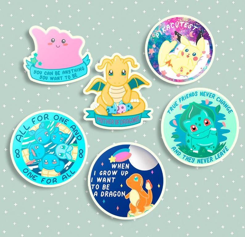 Pokemon Stickers set