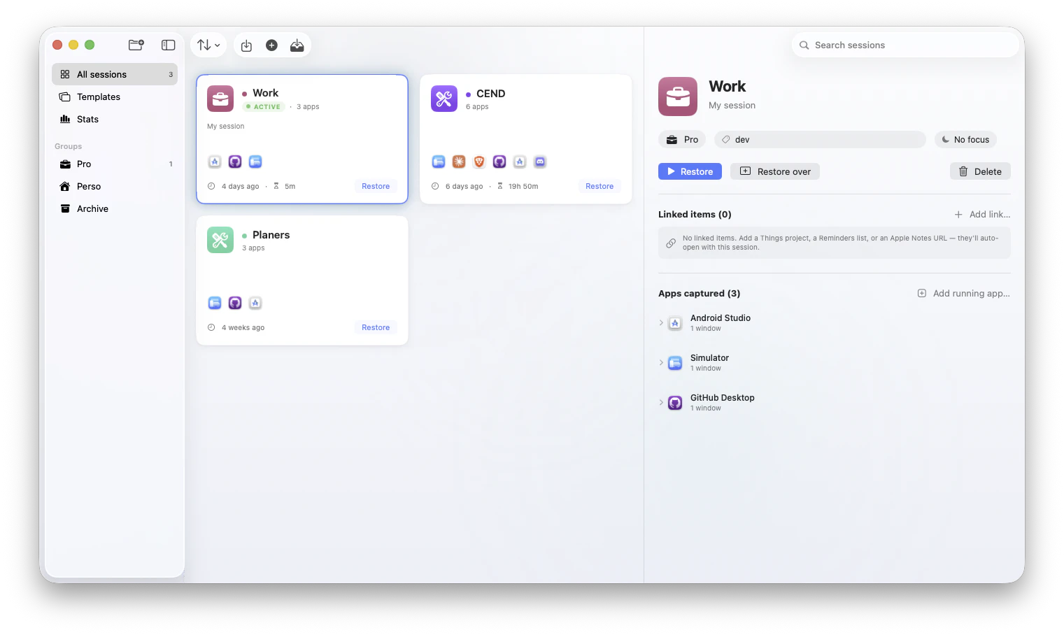 Cove for Mac screenshot 2