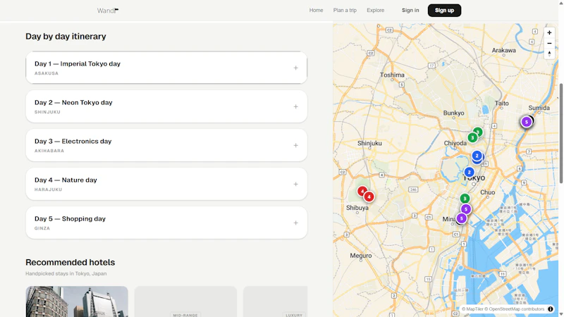 Wandr screenshot 3