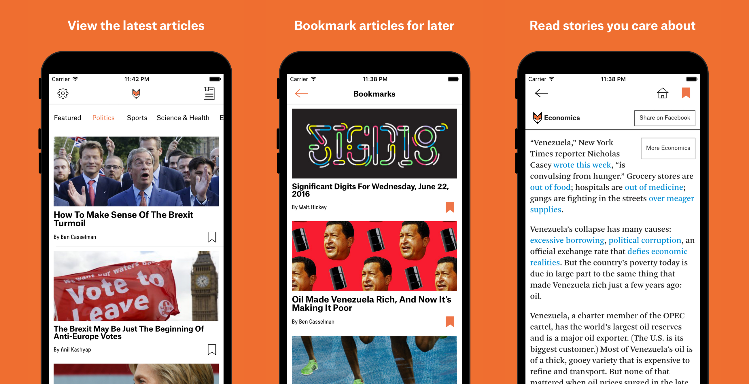 FiveThirtyEight App gallery image