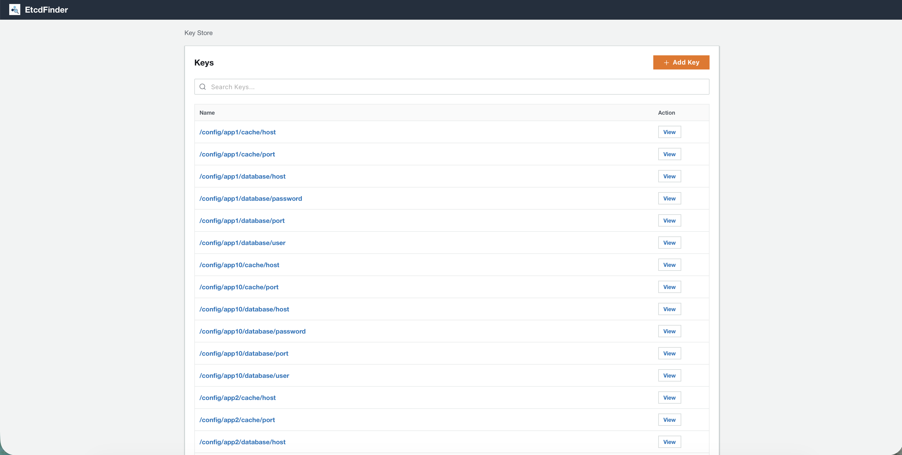 EtcdFinder gallery image