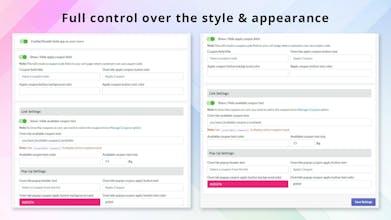 Offer coupon discounting on cart gallery image