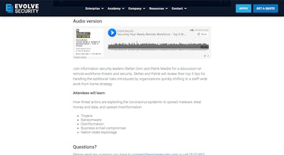 Top Cybersecurity Risks to Remote Teams gallery image