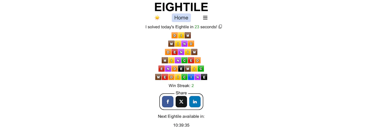 Eightile