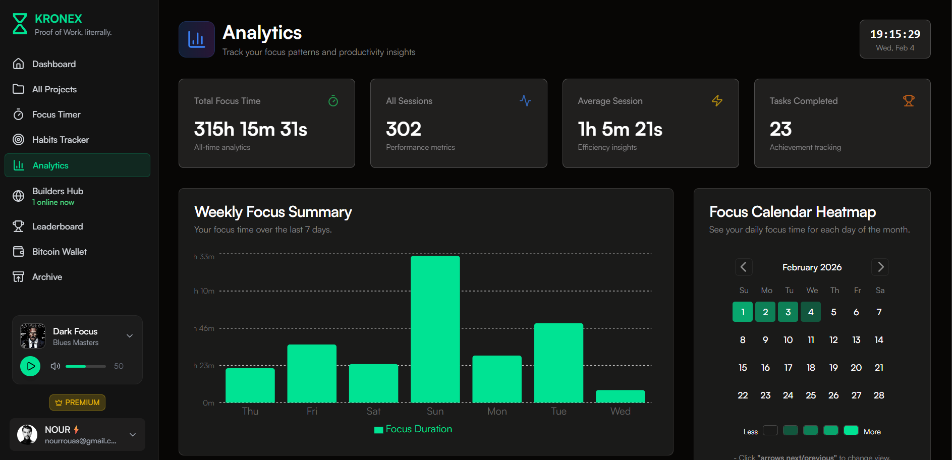 Kronex - Screenshot 3 showing product features and functionality