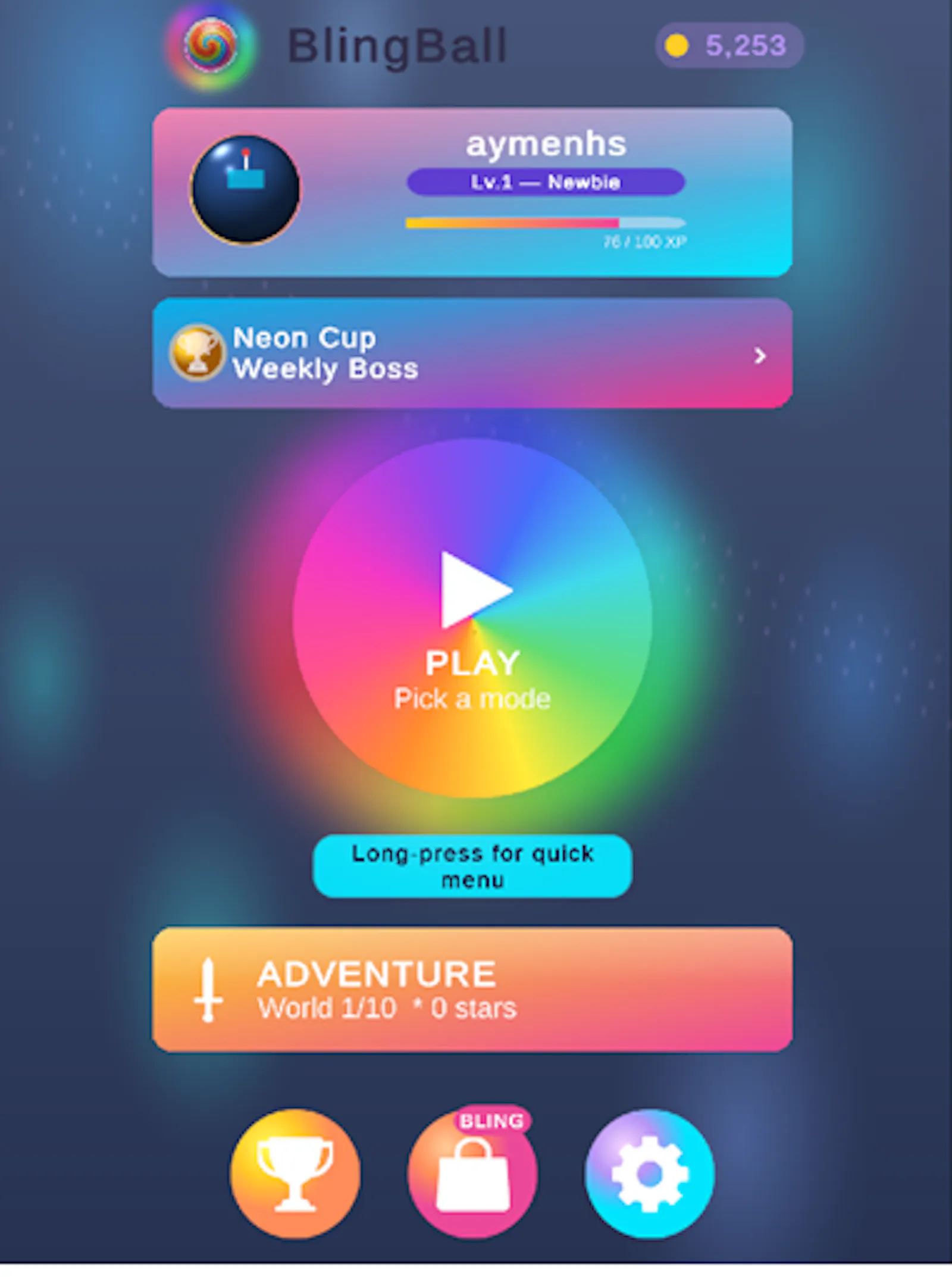 Blingball billard battle game screenshot 4