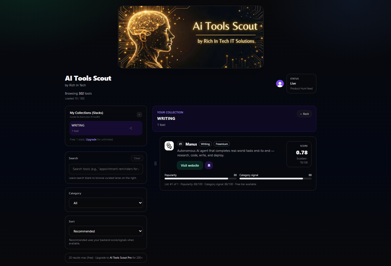 AI Tools Scout gallery image