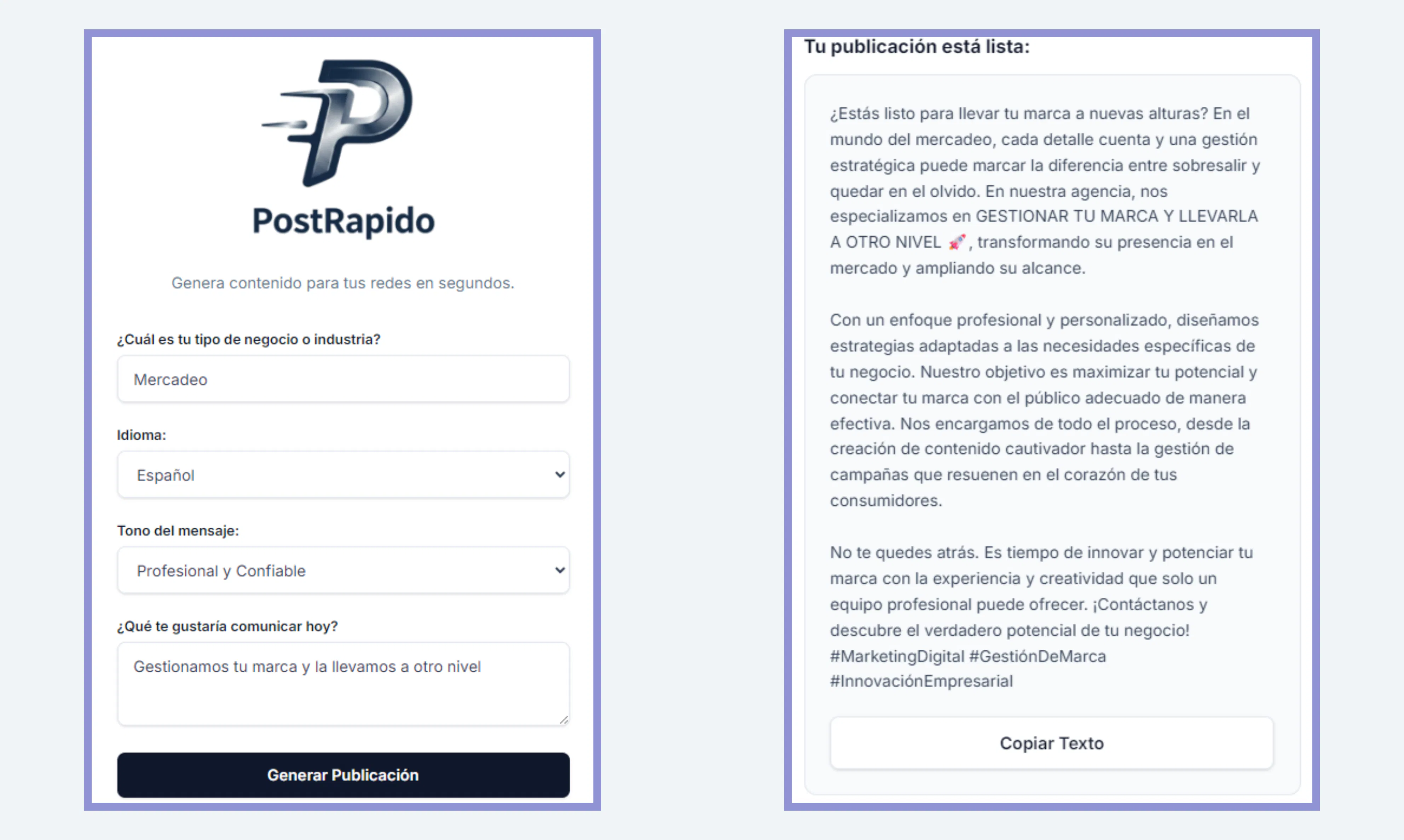 PostRapido gallery image