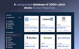 Pitch Deck Database 2.0 media 1