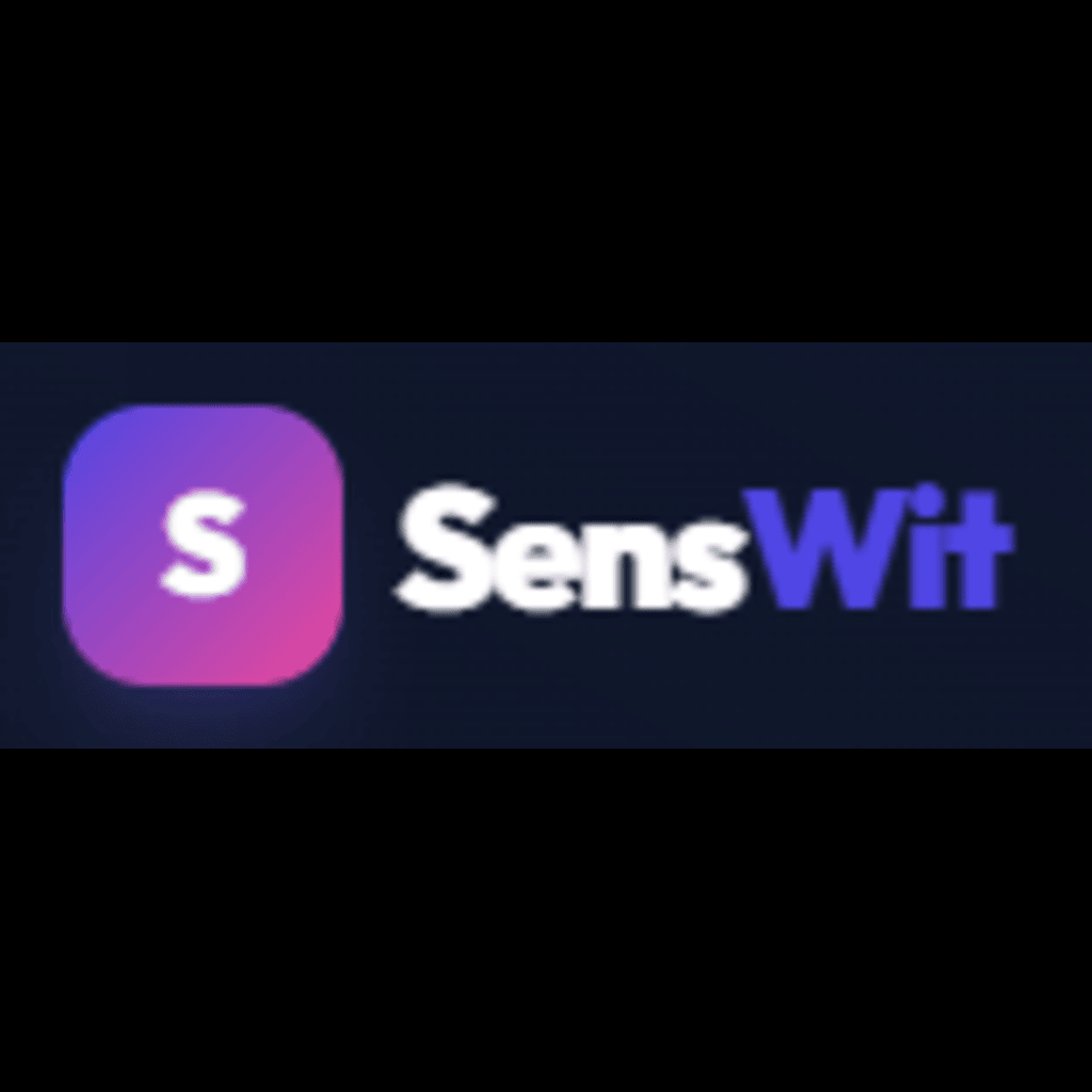 SensWit AI - Product Hunt launch logo and brand identity