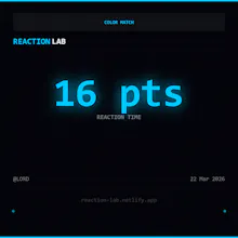 F1 Reflex Test gallery image