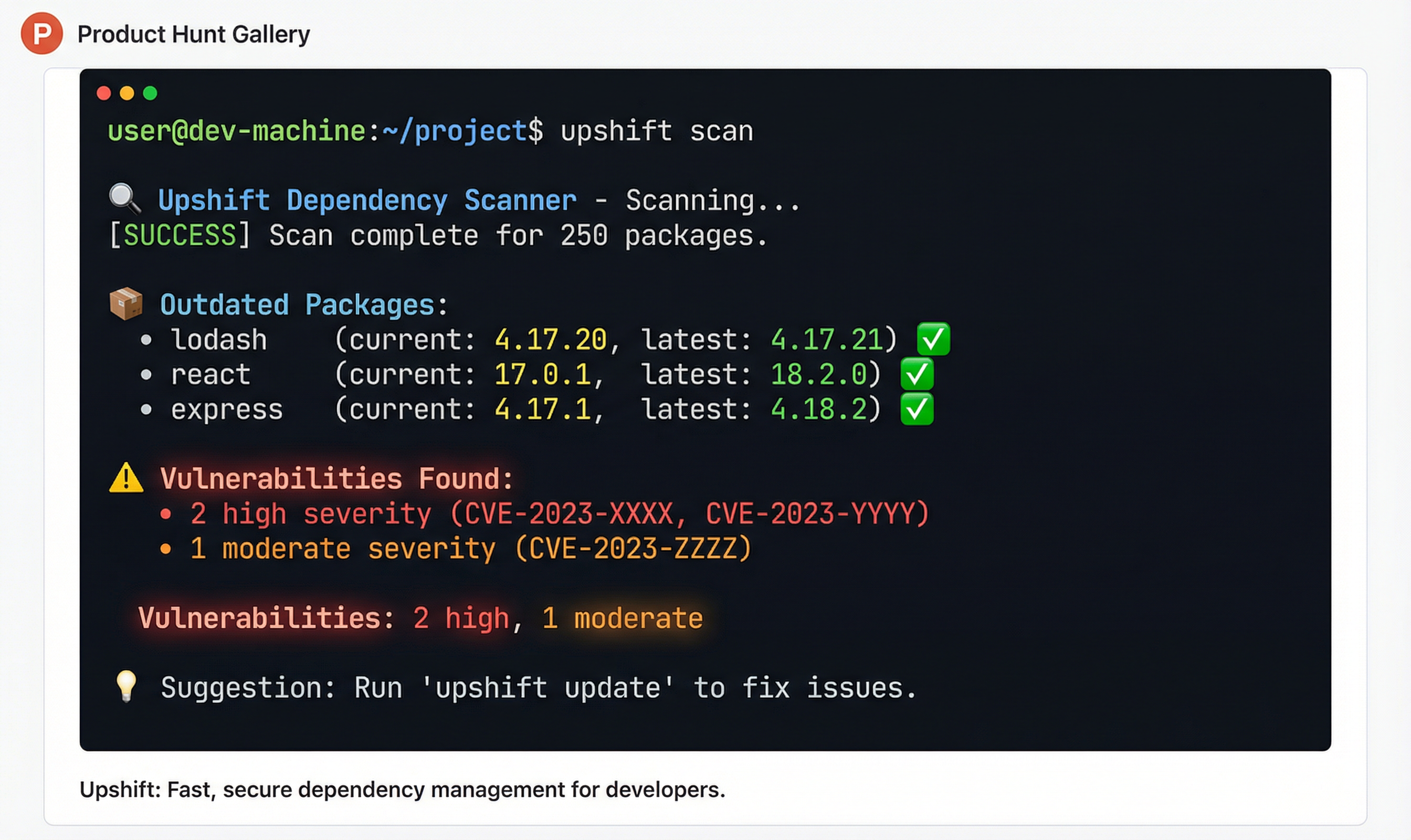 Upshift AI - Screenshot 2 showing product features and functionality