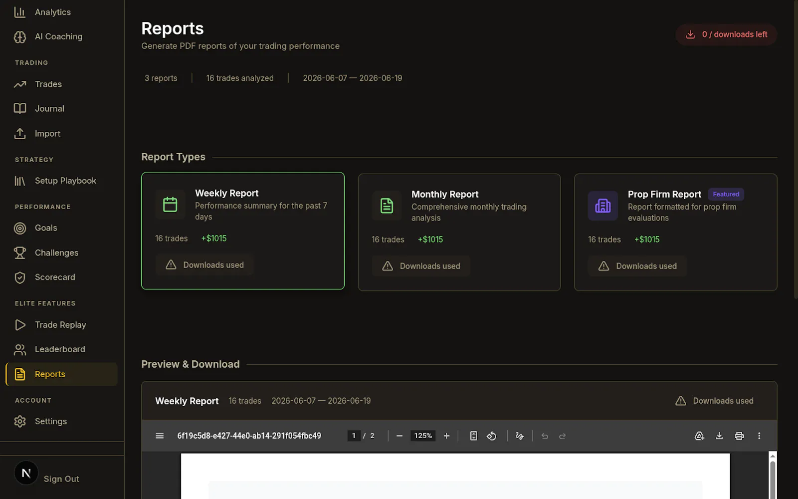 Insspy — Premium Trading Journal screenshot 3