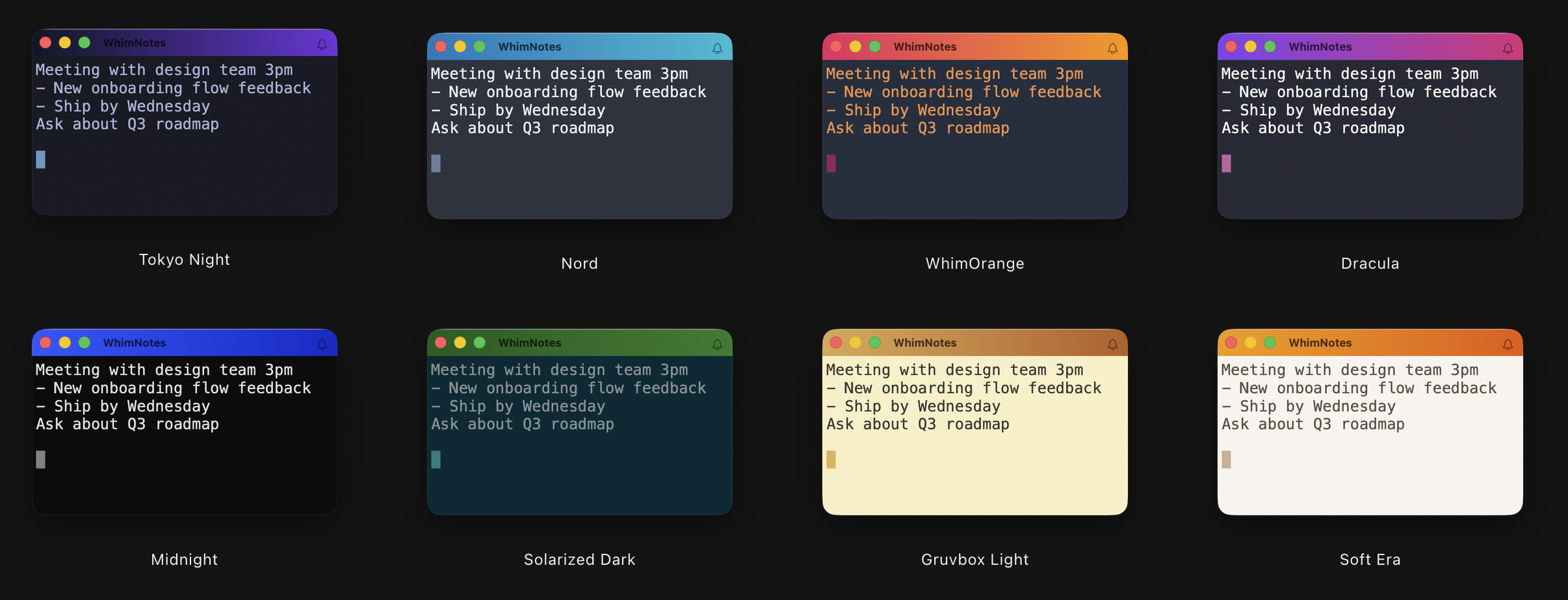 WhimNotes gallery image