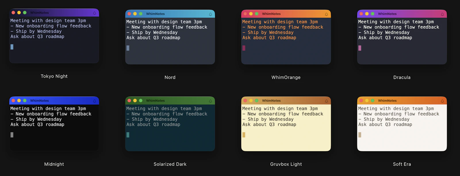WhimNotes screenshot 4