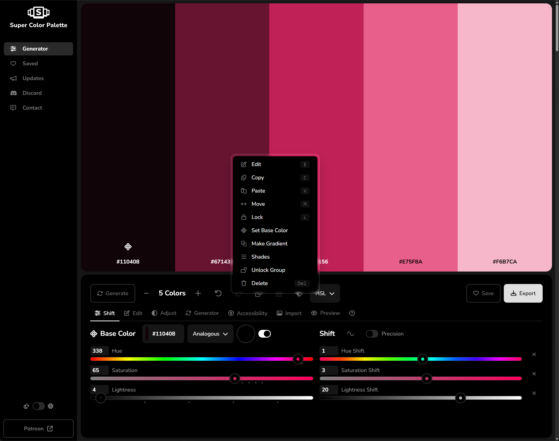 Super Color Palette gallery image