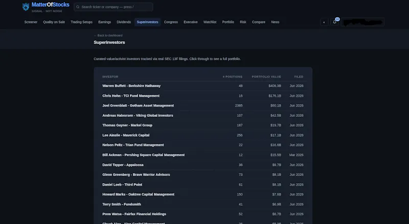 MatterOfStocks screenshot 3