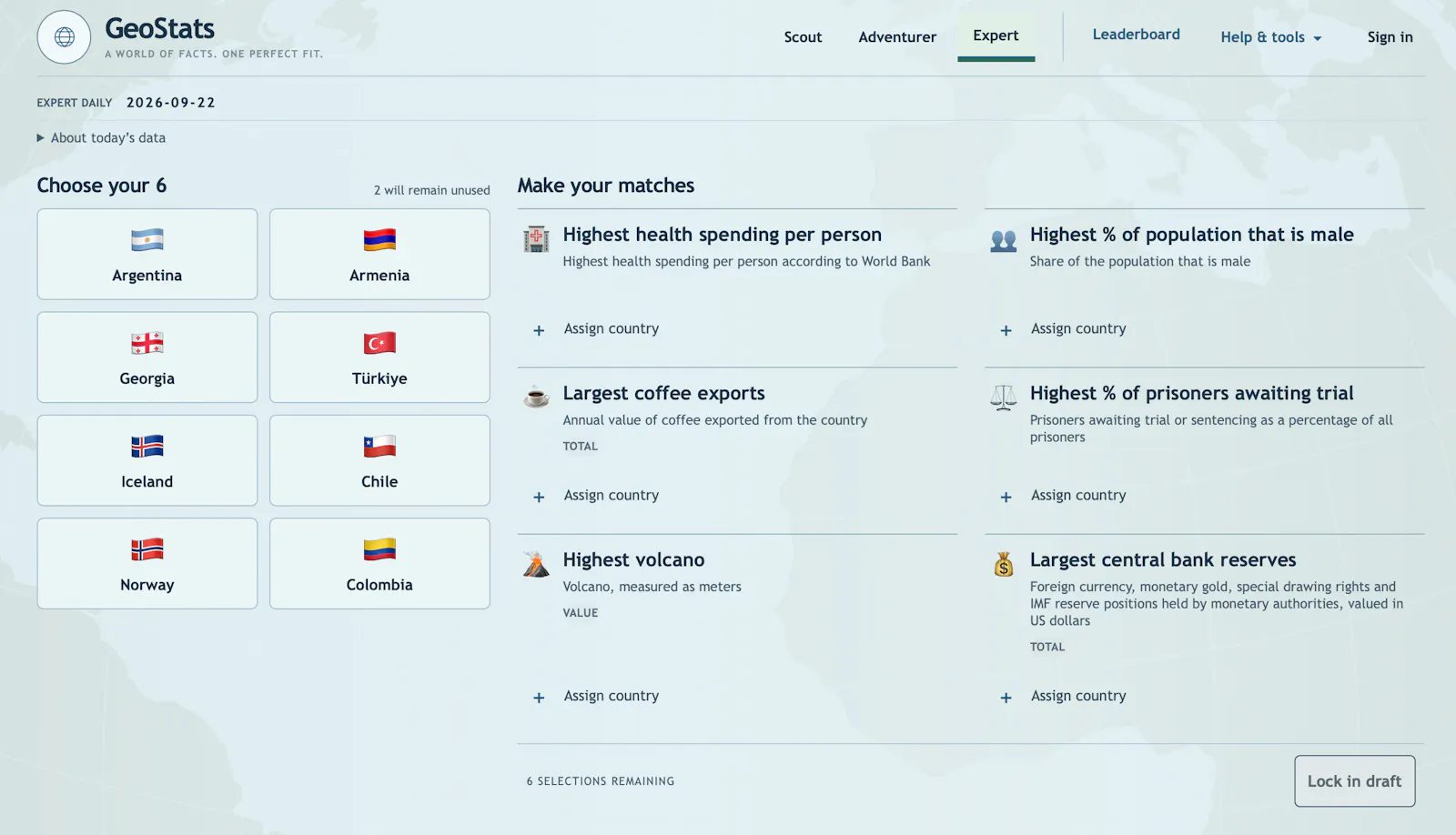 GeoStats screenshot 3