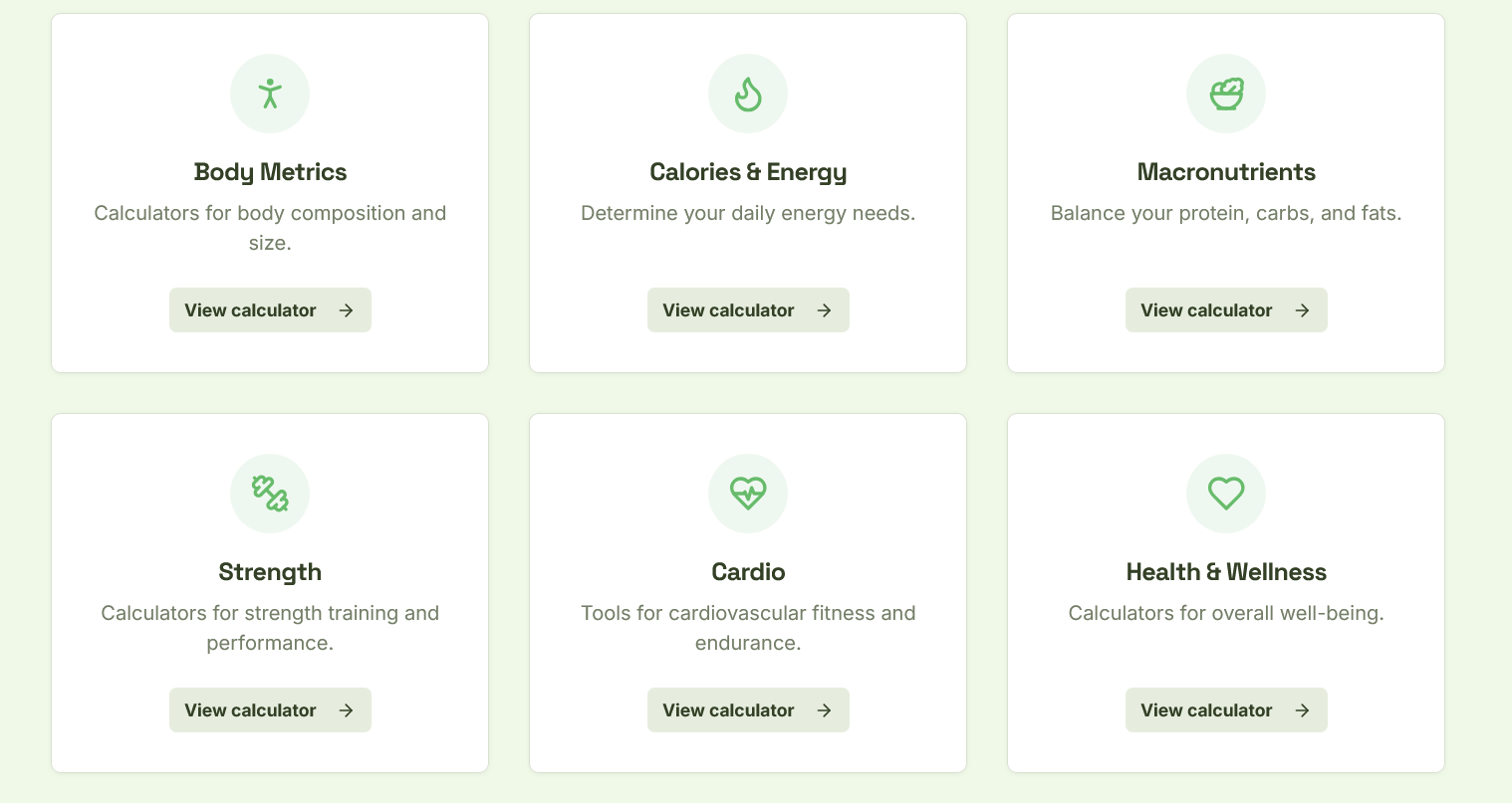 FitCalcStack gallery image