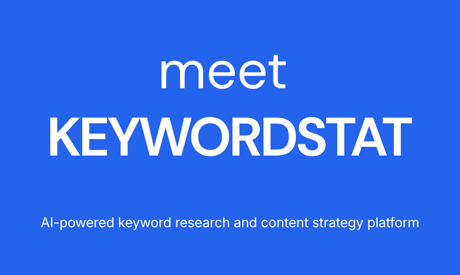 KeywordStat screenshot 2