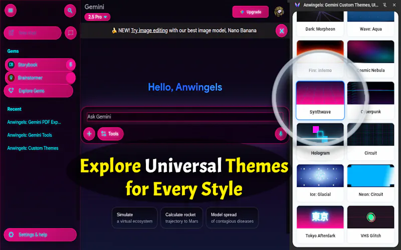 Premium Themes for Google Gemini screenshot 8