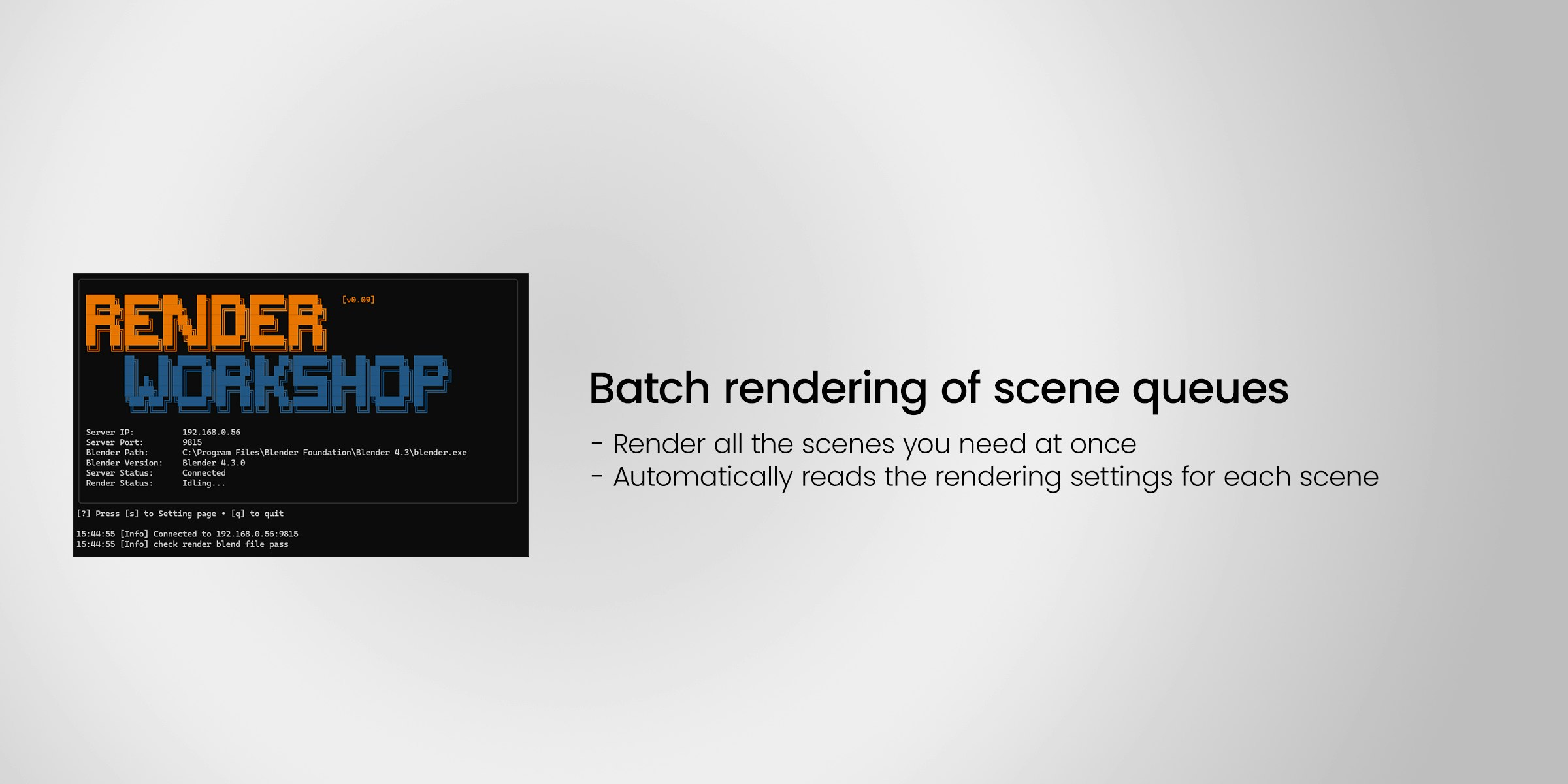 Renderworkshop - Çok cihazlı, dağıtılmış, parti oluşturma sistemi medya 6