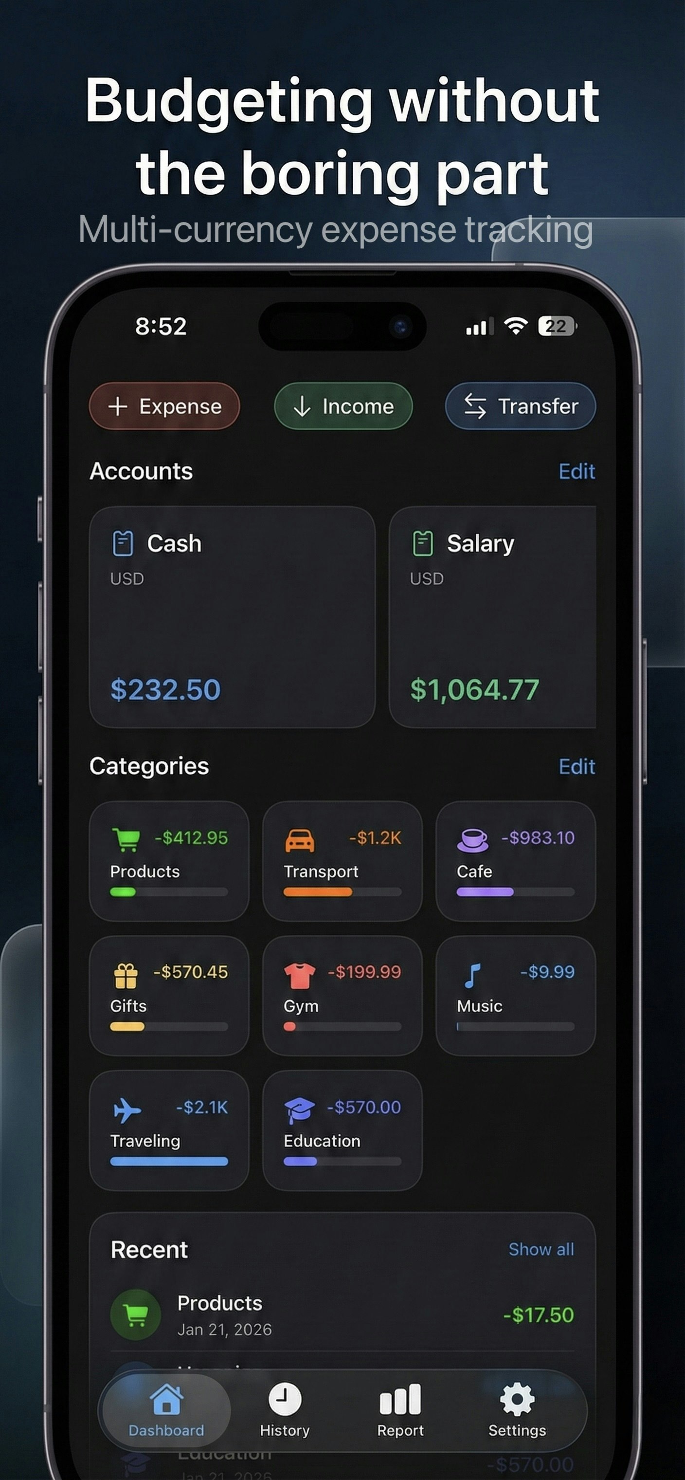 Stash Flow - Main product screenshot demonstrating key features and user interface