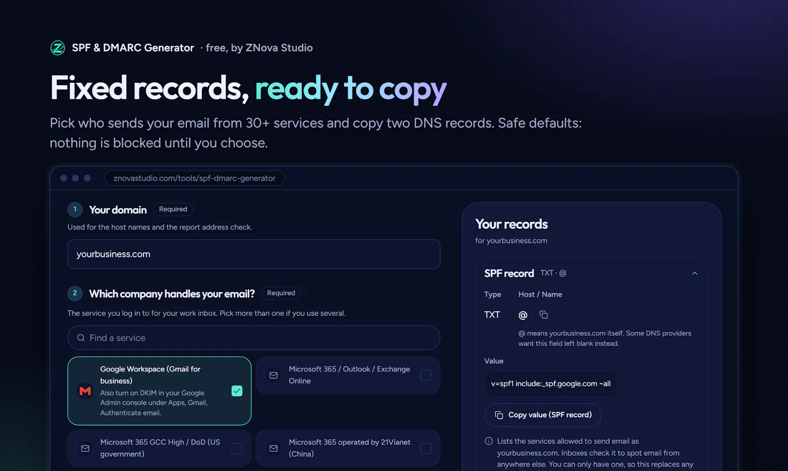SPF & DMARC Checker screenshot 4