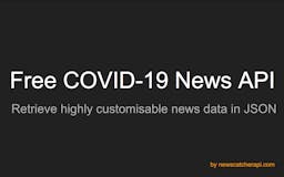 COVID-19 News API media 1