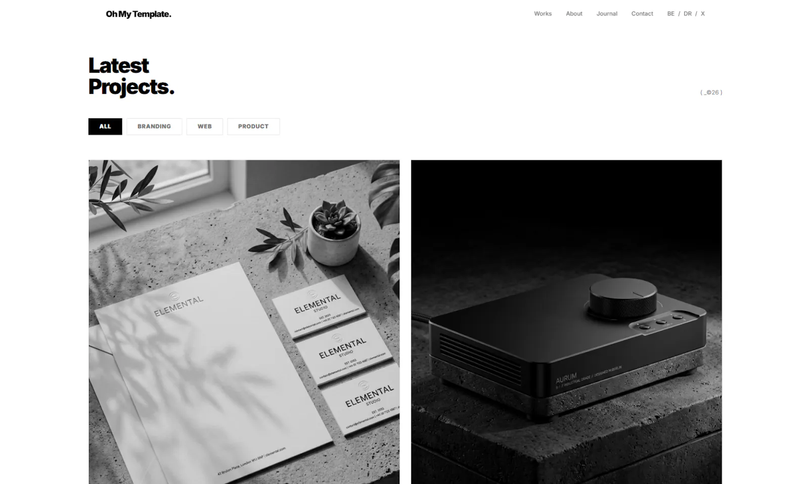 Ohmytemplate screenshot 6