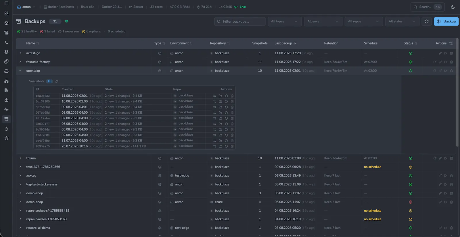 Dockhand screenshot 4