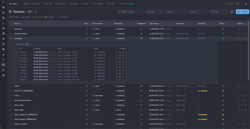 Dockhand screenshot 4