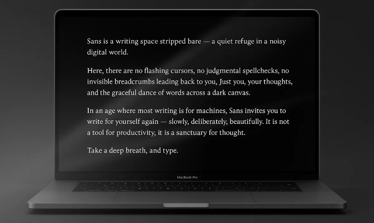Sans Writer