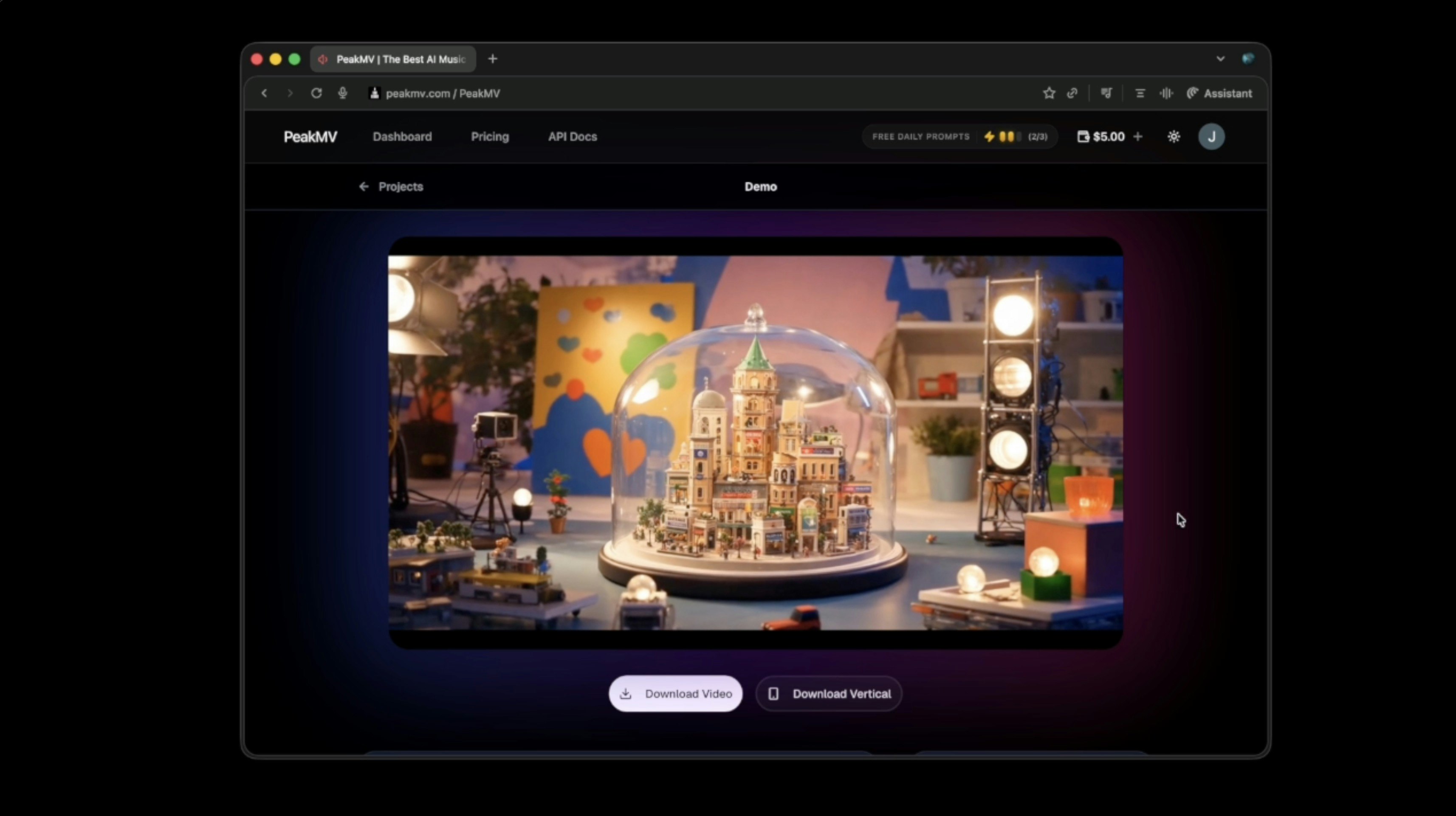 PeakMV - Screenshot 5 showing product features and functionality