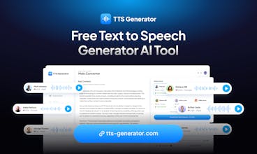 TTS Generator AI gallery image