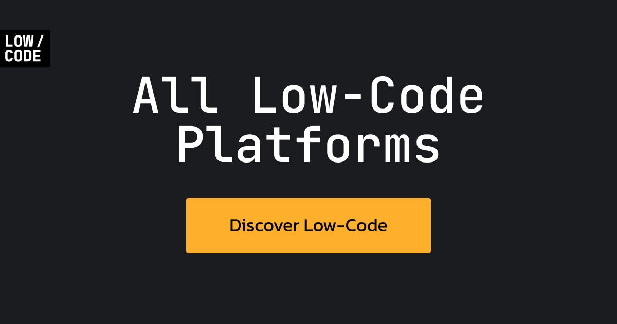 Low Code Platforms Directory gallery image