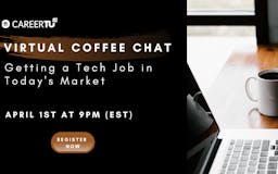 Virtual Coffee Chat - Get a Job in Tech media 1