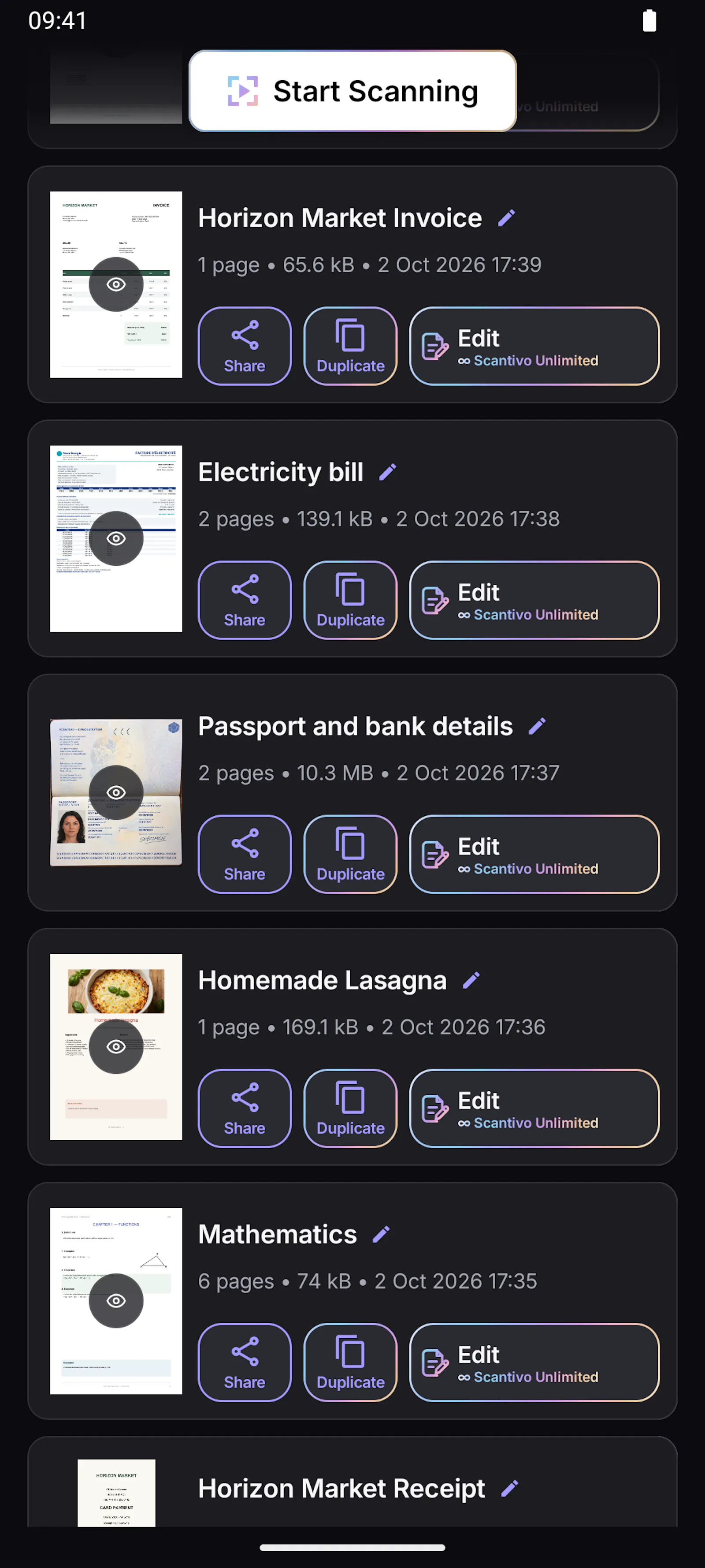 Scantivo screenshot 5