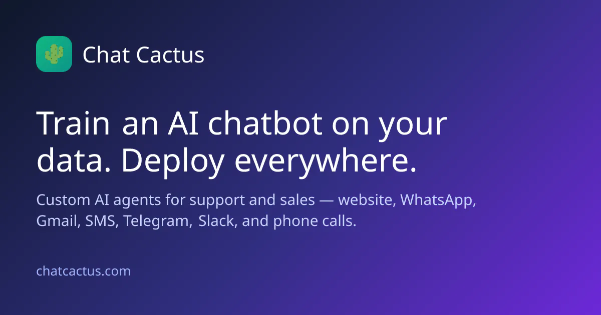 Chat Cactus gallery image