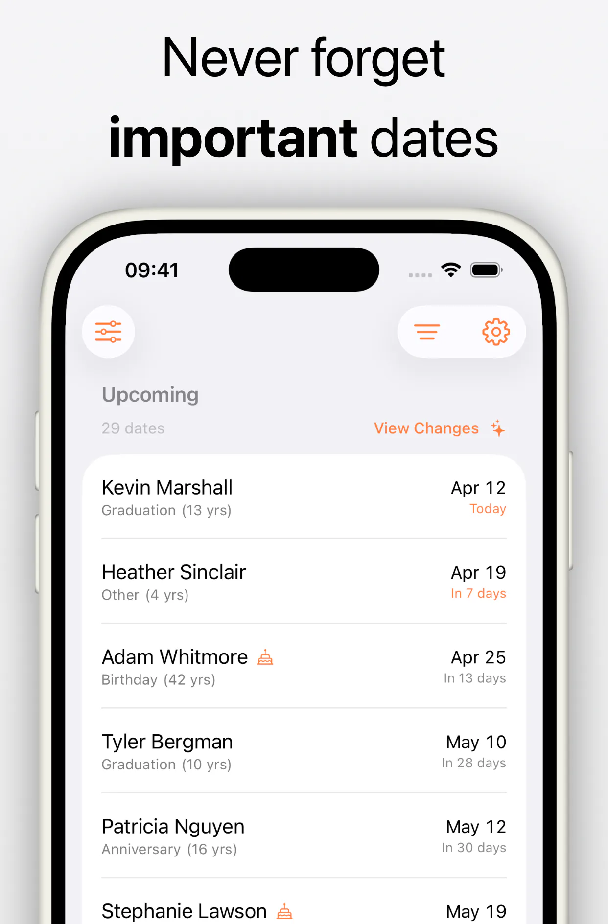 KeepDates screenshot 3 KeepDates screenshot 3